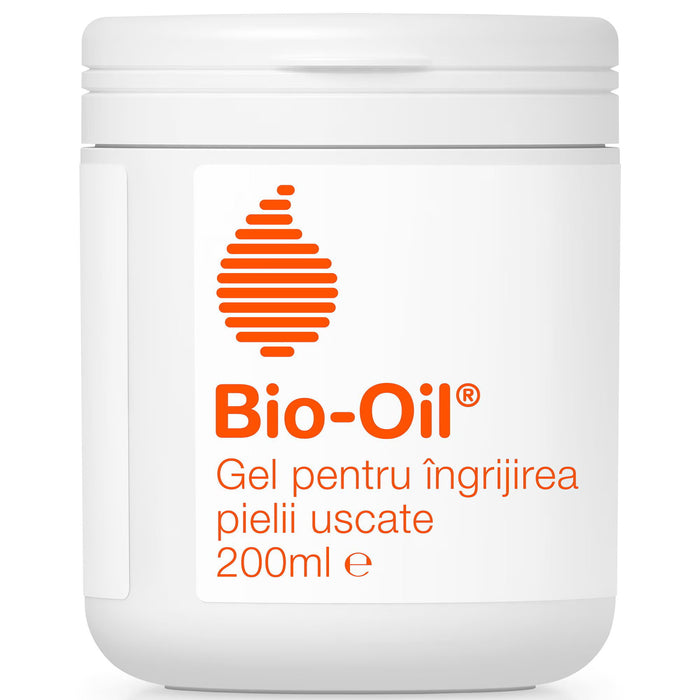 Gel pentru îngrijirea pielii Bio-Oil, hidratant, pentru piele uscată, 200 ml