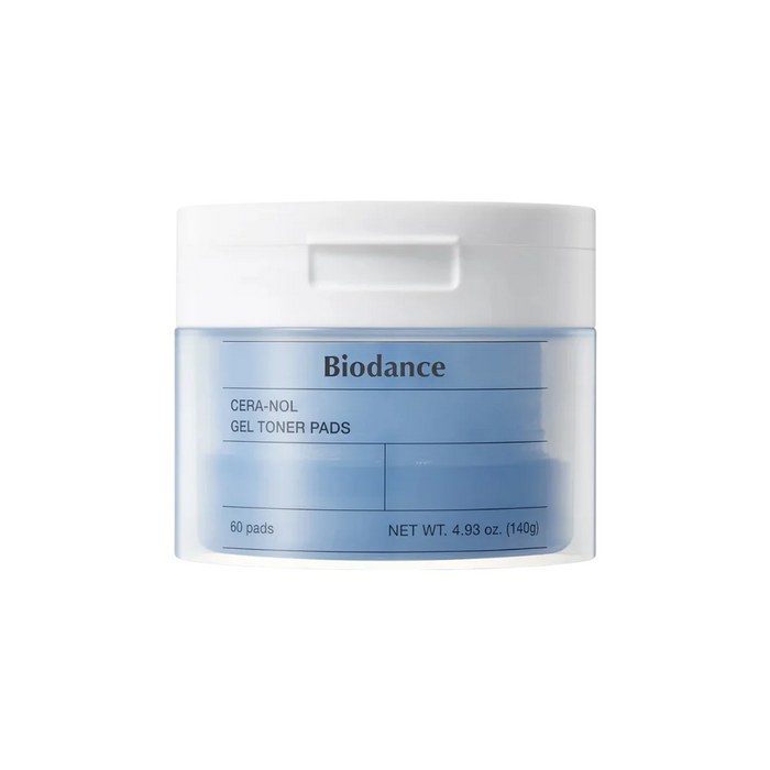 Discuri tonice exfoliante Biodance Cera-Nol, hidratare intensivă, 60 buc