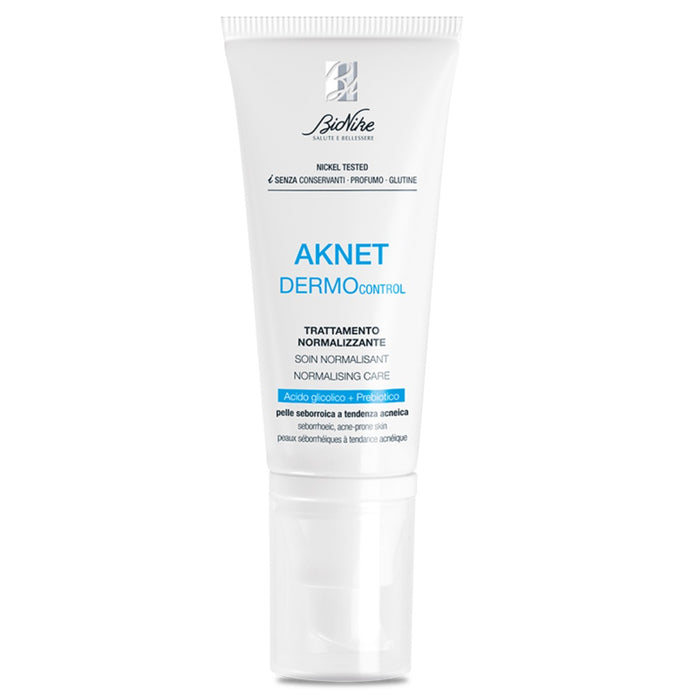 Cremă gel de față BioNike Aknet DermoControl, sebum-reglatoare, pentru ten cu tendință acneică, 40 ml