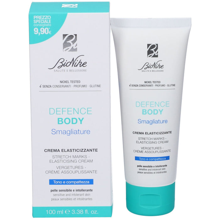 Cremă de corp BioNike Defence Body, antivergeturi, pentru piele sensibilă și intolerantă, 100 ml