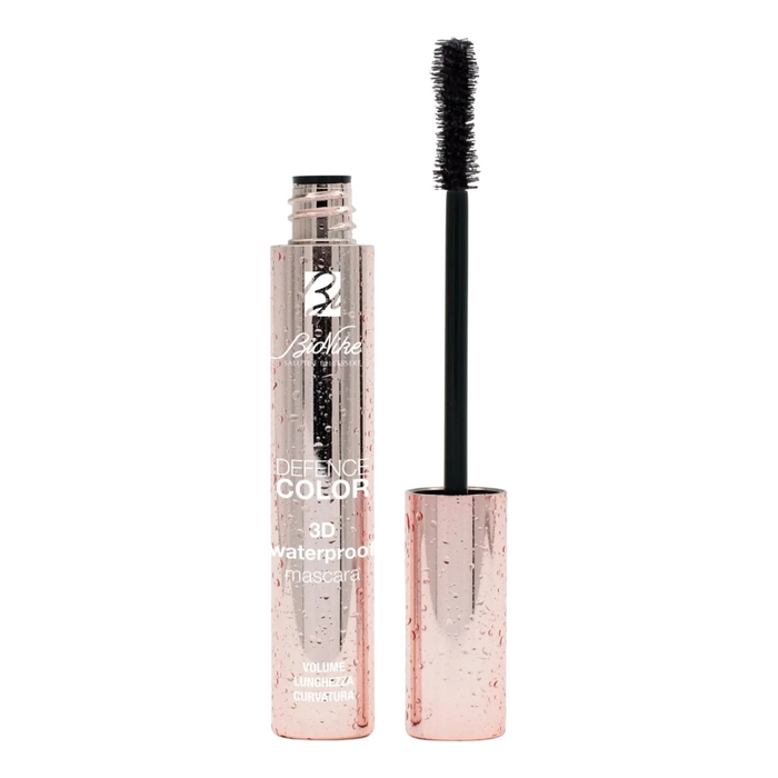 Mascara BioNike Defence Color, rezistentă la apă, efect 3D, nuanța 01 Negru, 11 ml