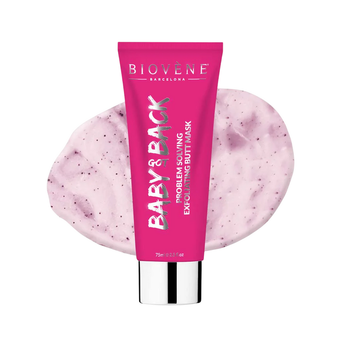 Mască de corp exfoliantă Biovene Baby Got Back, pentru fese, 75 ml, tester