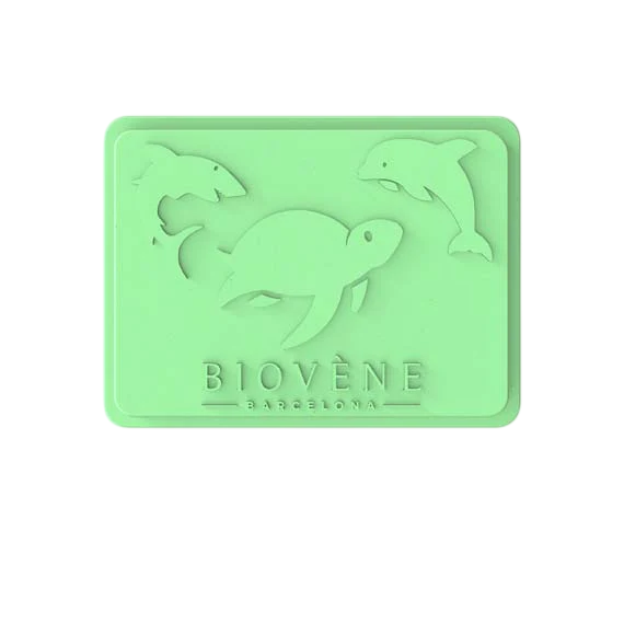 Cutie de călătorie Biovene Bamboo In-Shower, Storage & Travel, verde mentă