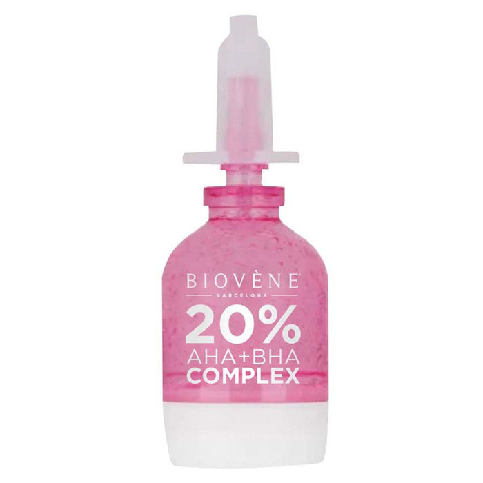 Serum Biovene Blemish S.O.S Emergency-Pro, antiacnee, 20% AHA + BHA, pentru față, 10 ml, tester