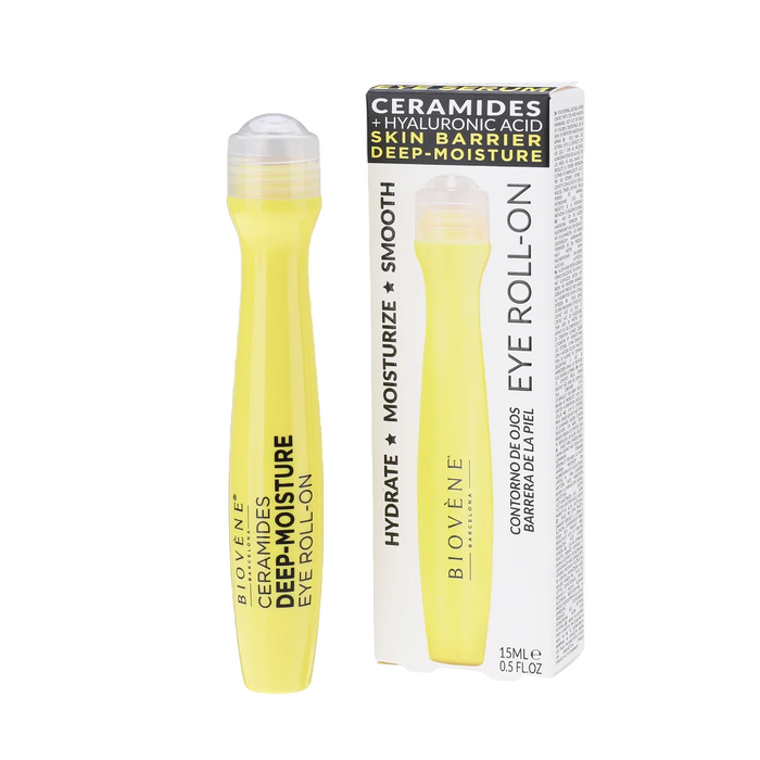 Roll-on pentru ochi Biovene Ceramides, hidratant și netezitor, 15 ml