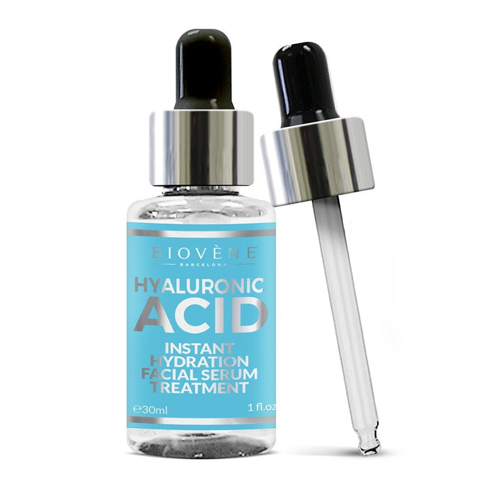 Ser de față Biovene Hyaluronic Acid, cu acid hialuronic și colagen, hidratare intensă, 30 ml, tester