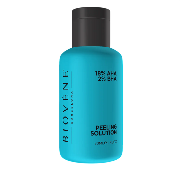 Ser exfoliant Biovene Peeling Solution, 18% AHA + 2% BHA, pentru față, 30 ml