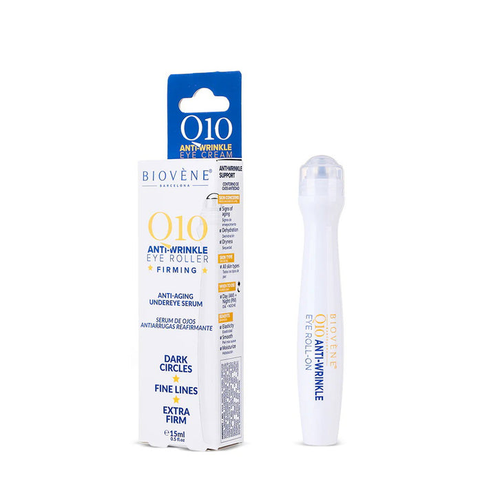 Roll-on pentru ochi Biovene Q10 Anti-Wrinkle, antiîmbătrânire, 15 ml