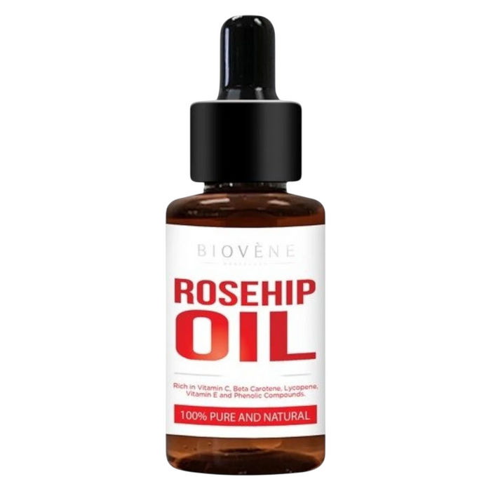 Ulei de față Biovene Rosehip Oil, antiîmbătrânire, cu vitamina E, 30 ml, tester