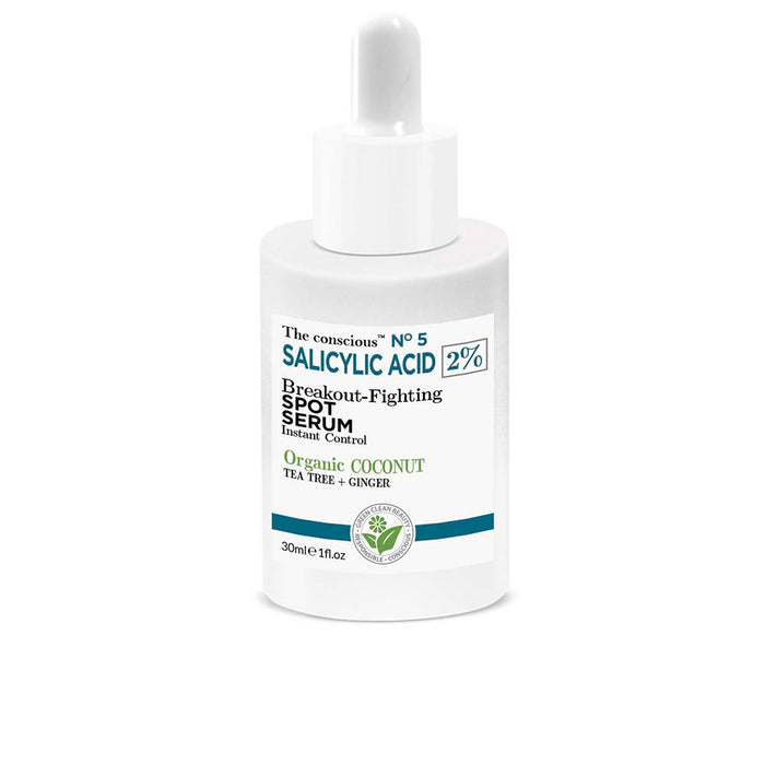 Ser de față Biovene The Conscious No.5, cu acid salicilic 2%, anti-pete, iluminator, 30 ml, tester