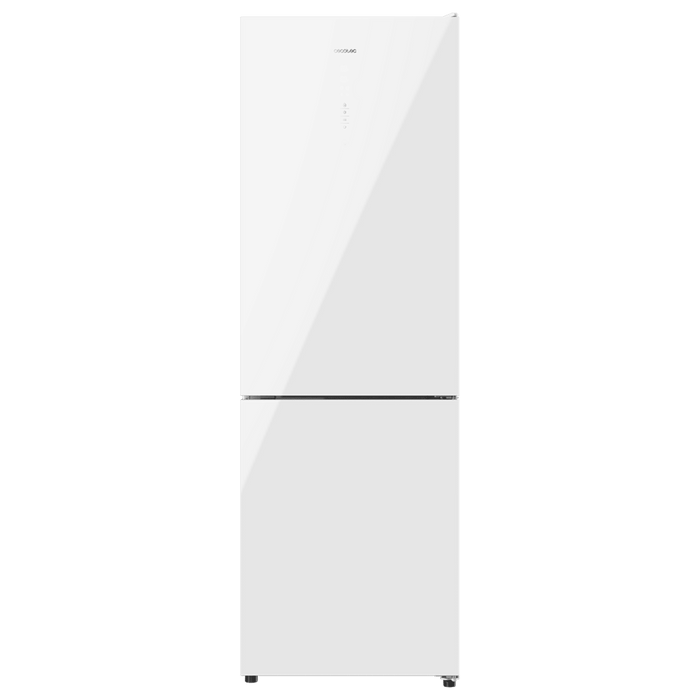 Frigider combină Cecotec Bolero CoolMarket Combi 322 White Cristal E, 322 l, Total No Frost, clasa E, alb