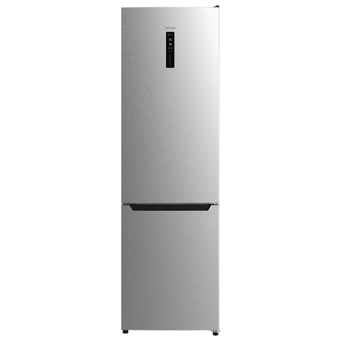 Frigider combină Cecotec Bolero CoolMarket Combi 322 Inox D, 322 l, 185,3 cm, clasa D, inox