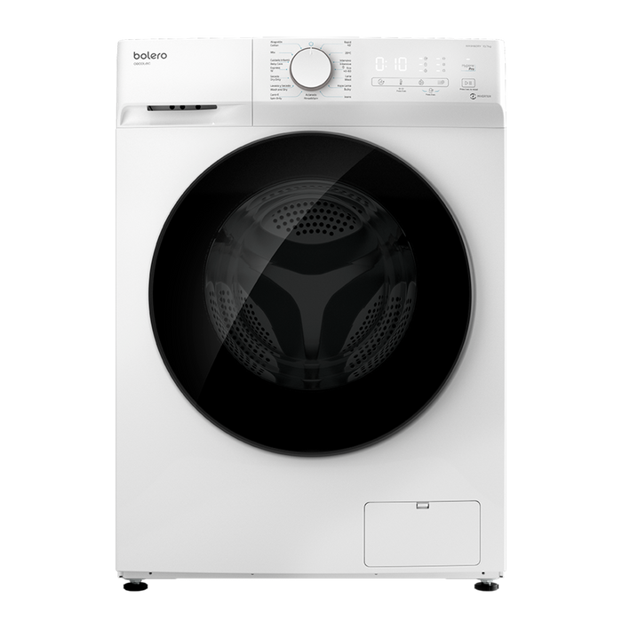 Mașină de spălat rufe cu uscător Cecotec Bolero Wash&Dry 10700 Inverter, 10 kg/7 kg, 1500 rpm, clasa D, albă