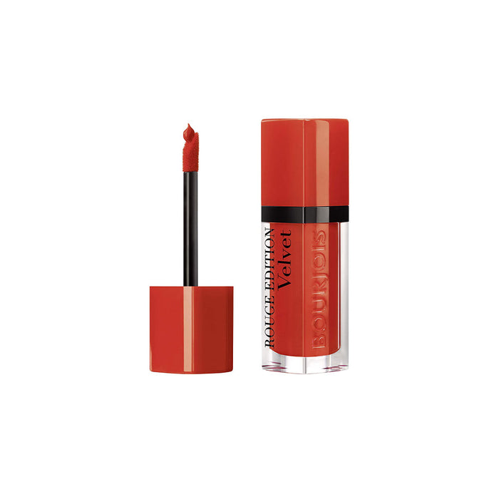 Ruj lichid Bourjois Rouge Edition Velvet, mat, nuanța 20 Zilele macului, 7,7 ml