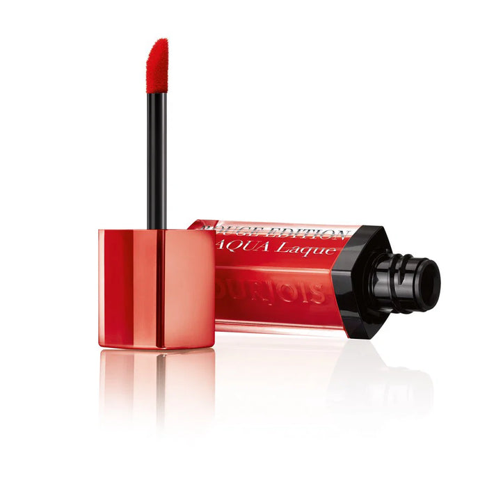 Ruj lichid Bourjois Rouge Edition Aqua Laque, nuanța 05 Buzele mele roșii, 7,7 ml