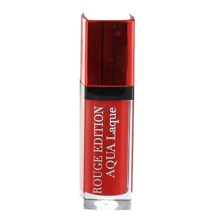 Ruj lichid Bourjois Rouge Edition Aqua Laque, nuanța 06 Mă simt Reddy, 7,7 ml