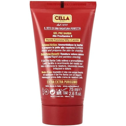Gel Pre Barbă Cella 75ml