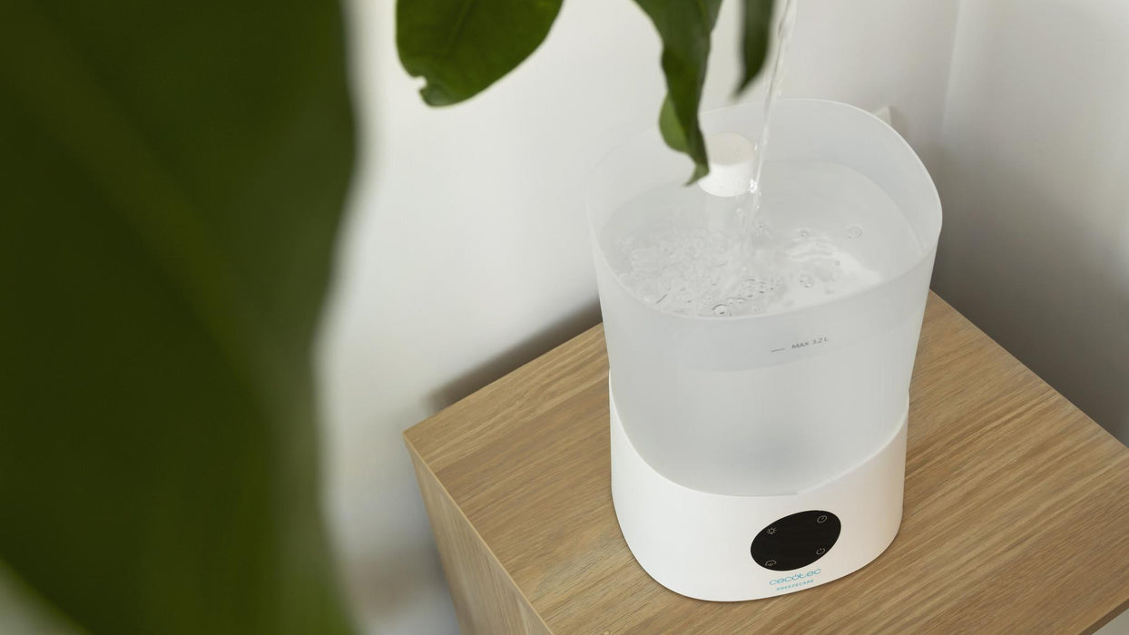 Umidificator Cecotec BreezeCare 2600 Light Smart, 3,2 l, 260 ml/h, 25 W, alb