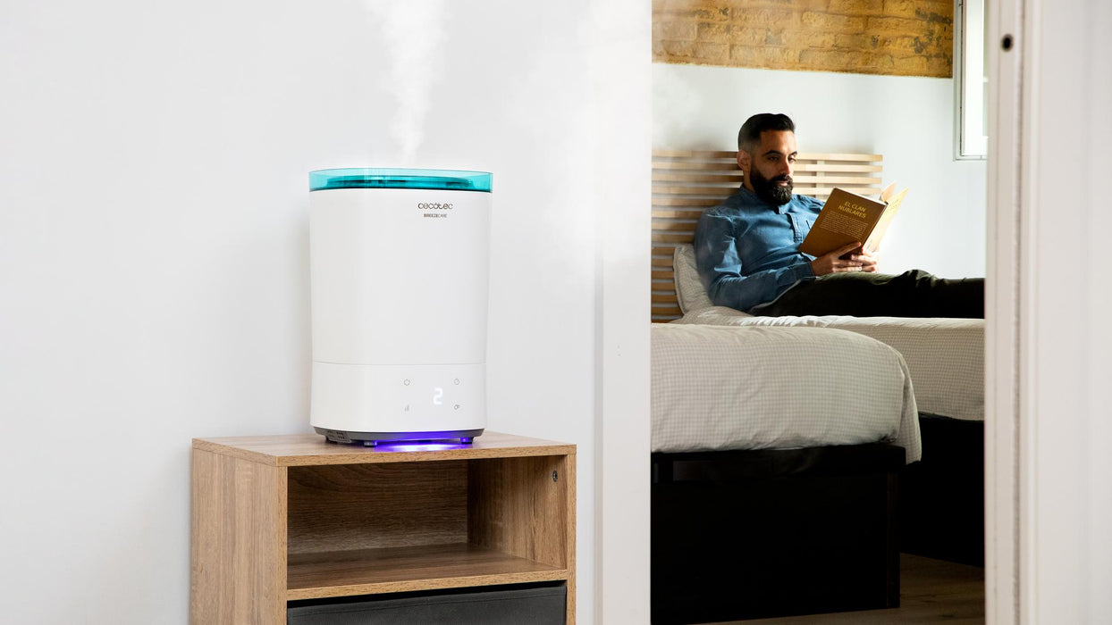 Umidificator Cecotec BreezeCare 3000, 5,5 l, 330 ml/h, 30 W, alb