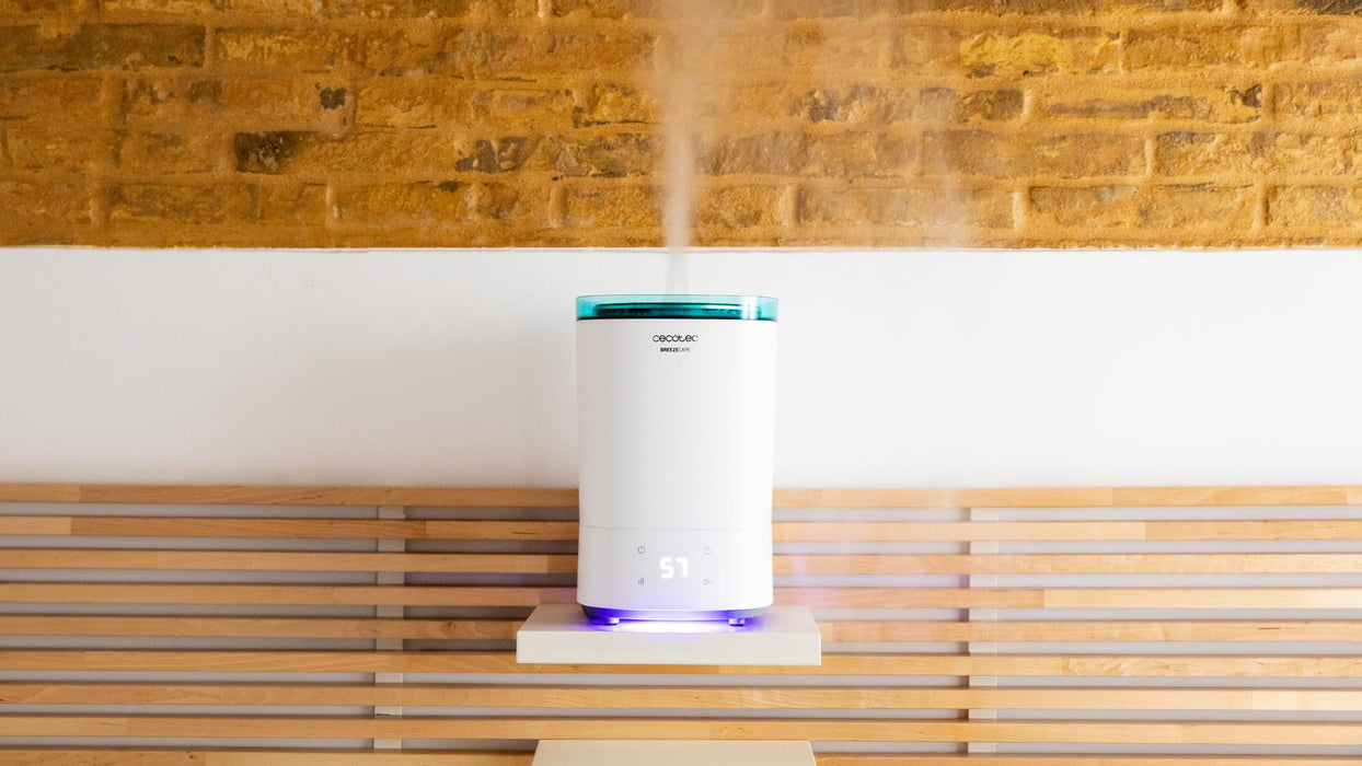 Umidificator Cecotec BreezeCare 3000, 5,5 l, 330 ml/h, 30 W, alb