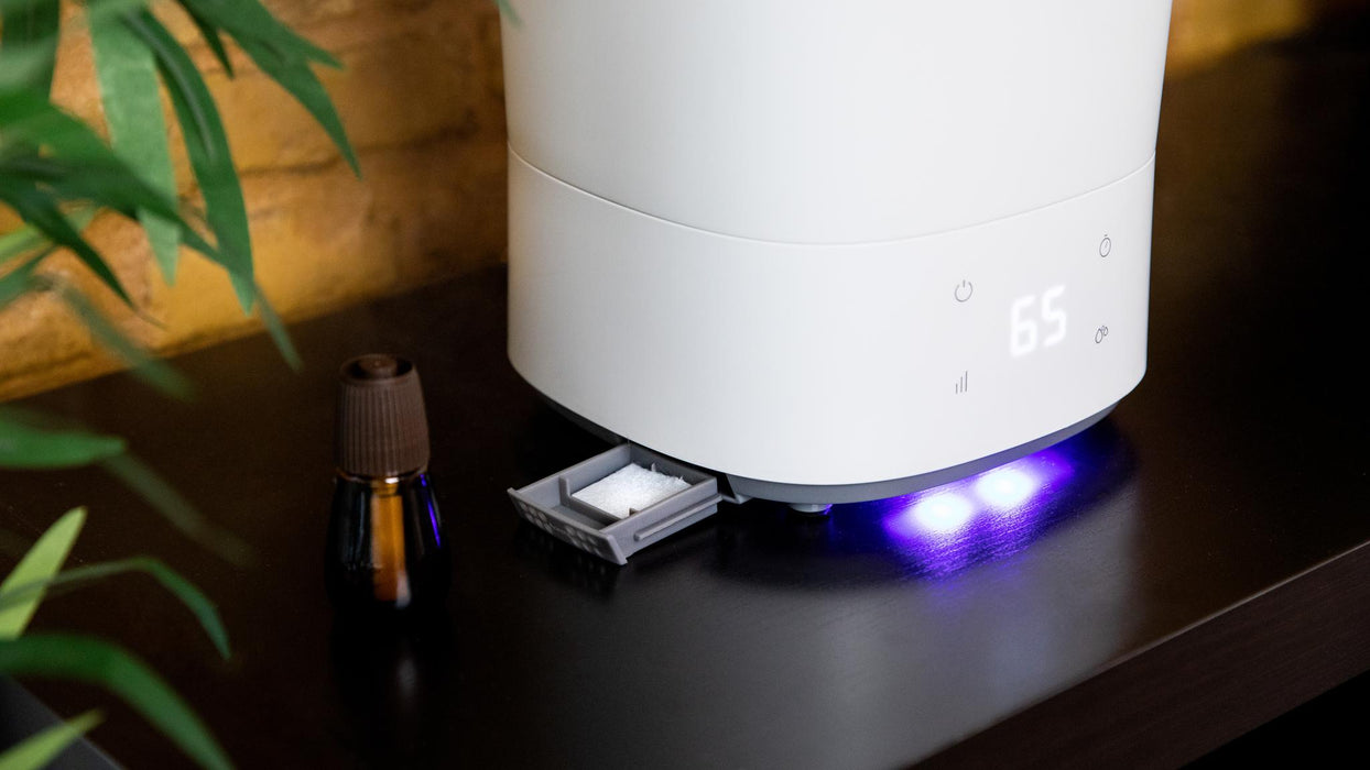 Umidificator Cecotec BreezeCare 3000, 5,5 l, 330 ml/h, 30 W, alb