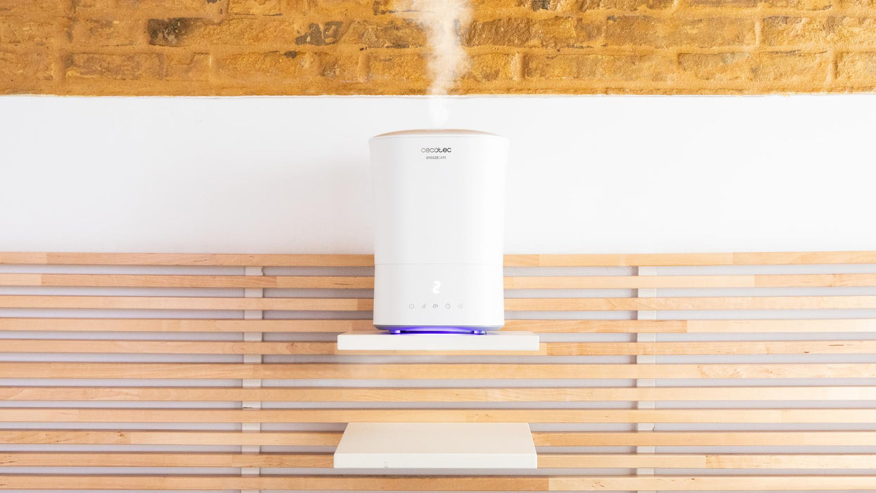Umidificator cu abur cald și rece Cecotec BreezeCare 3500 Warm, 5,5 l, 3 trepte, alb