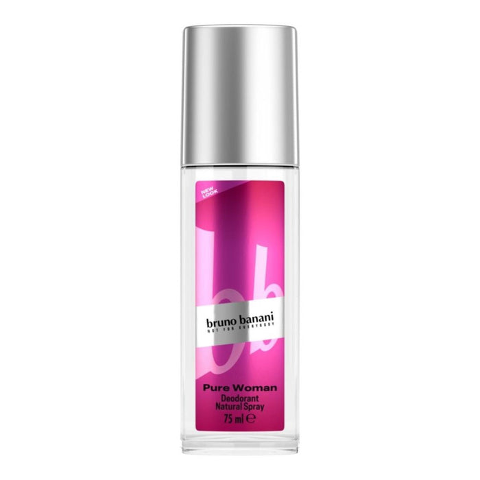 Deodorant spray Bruno Banani Pure Woman, Natural, pentru femei, 75 ml