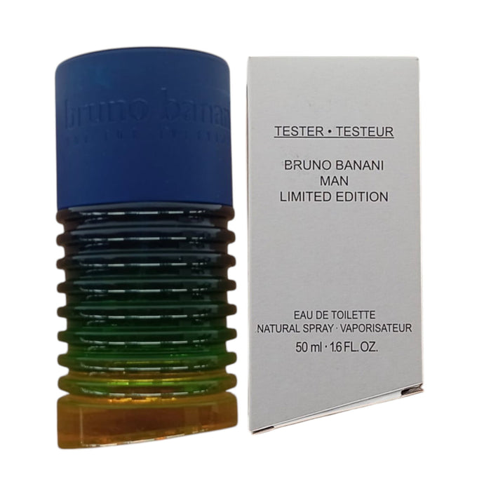 Apă de toaletă Bruno Banani Summer Limited Edition, pentru bărbați, 50 ml, tester