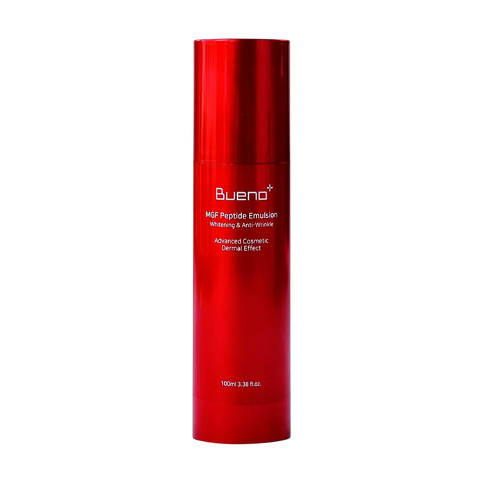 Emulsie de față Bueno MGF Peptide, hidratantă, antiîmbătrânire, de zi și de noapte, 100 ml