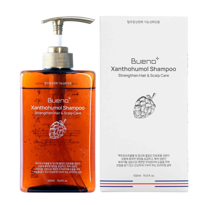 Șampon Bueno Xanthohumol, pentru întărirea părului și anti-cădere, 500 ml