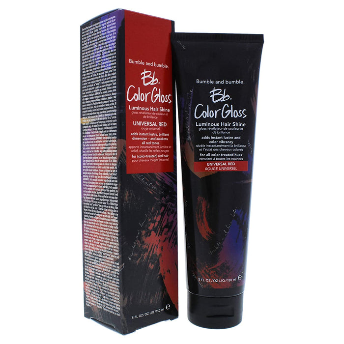 Luciu de culoare pentru păr Bumble and Bumble Color Gloss, nuanța Universal Red, pentru strălucire, 150 ml