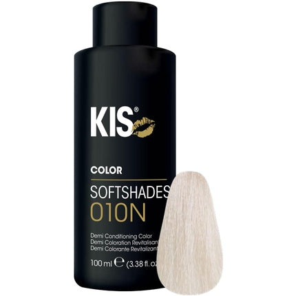 Tufă de vopsit păr KIS Softshades 010N, 100ml, Blond deschis