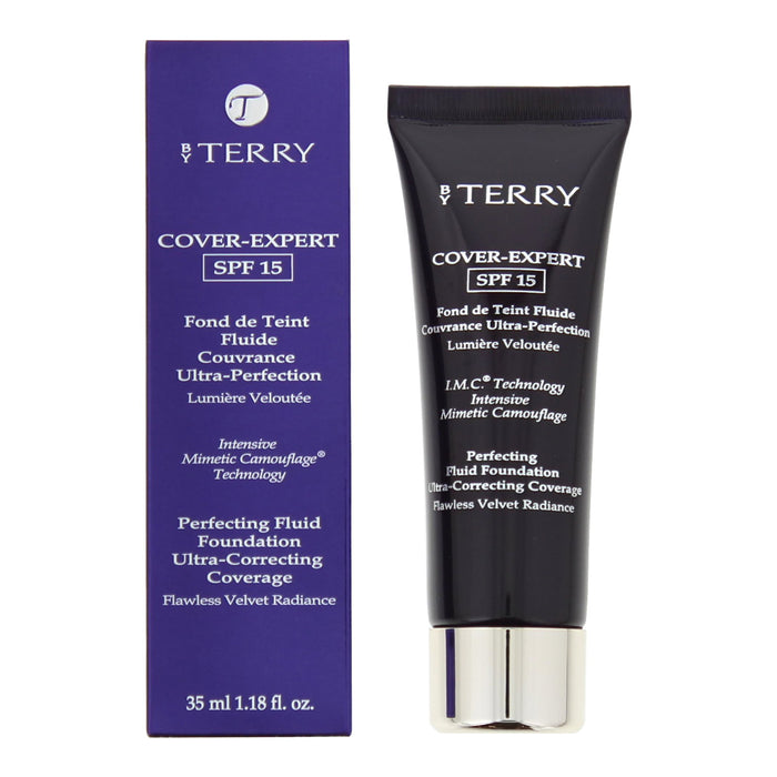 Fond de ten lichid By Terry Cover Expert, nuanța 1 Bej drept, SPF 15, 35 ml