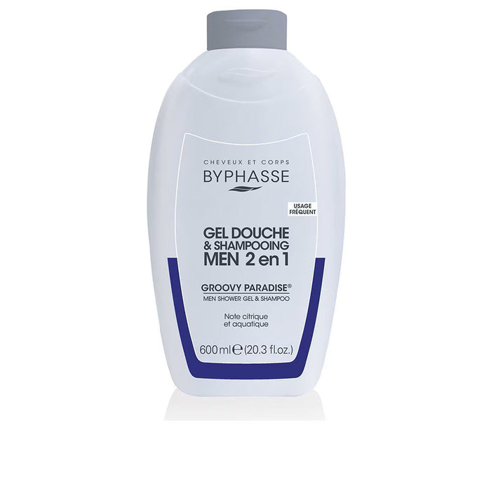 Gel de duș și șampon 2 în 1 Byphasse Groovy Paradise, 600 ml