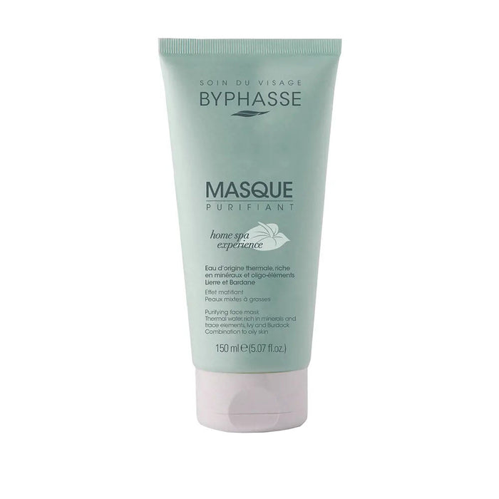Mască de față Byphasse Home Spa, purifiantă, 150 ml, tester
