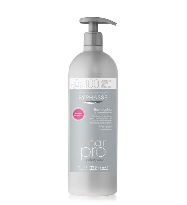 Șampon pentru păr Byphasse Pro Color, pentru protecția culorii, 1000 ml, tester