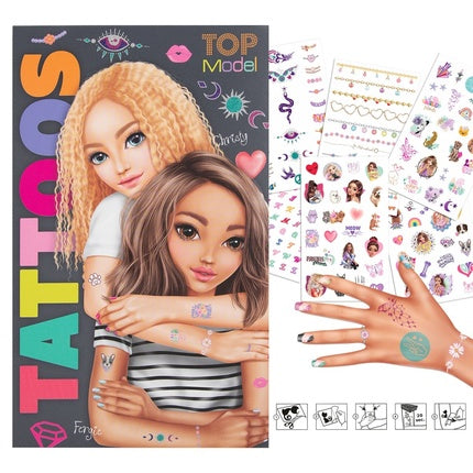 Tatuaje Temporare TOPModel, multicolore