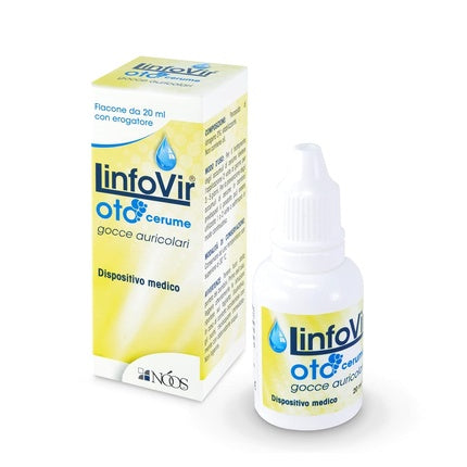 Gocce auriculare Noos LinfoVir Oto Cerume 20ml
