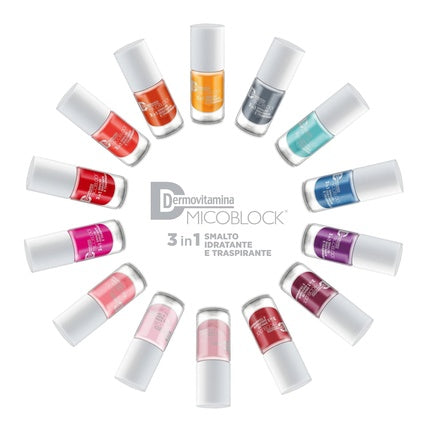 Lac de unghii Dermovitamina Micoblock 3in1 roz deschis 5ml