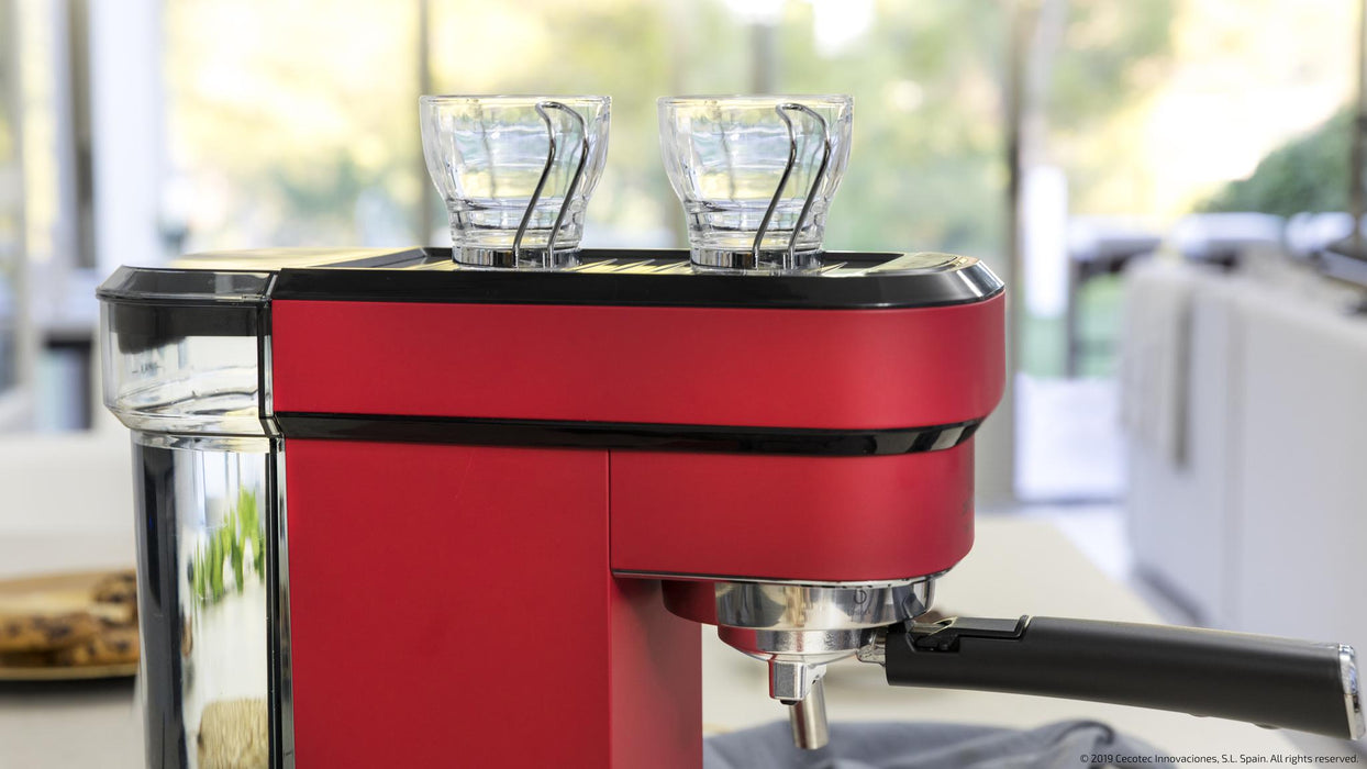 Espressor Cecotec Cafelizzia 790 Shiny, 1,2 l, 1350 W, 20 bar, roșu