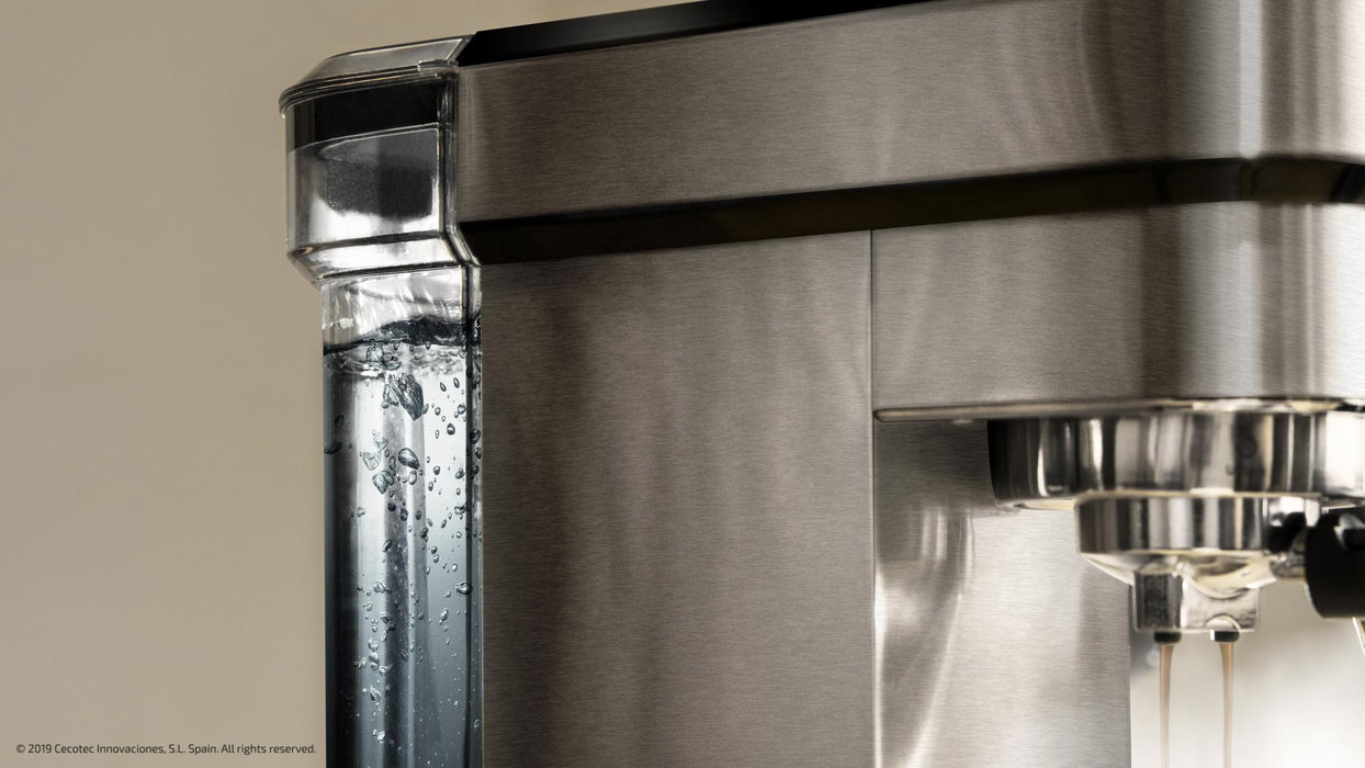 Espressor Cecotec Cafelizzia 790 Steel, 1350 W, 20 bari, rezervor 1,2 l, inox