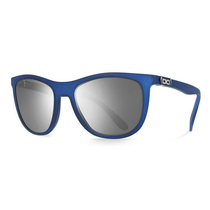 Ochelari de soare Calvin Klein Eyewear & Accessories, ramă albastră, lentile gri