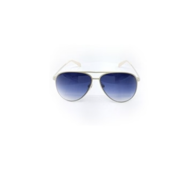 Ochelari de soare Calvin Klein Eyewear & Accessories, stil aviator, lentile cu efect degrade albastru