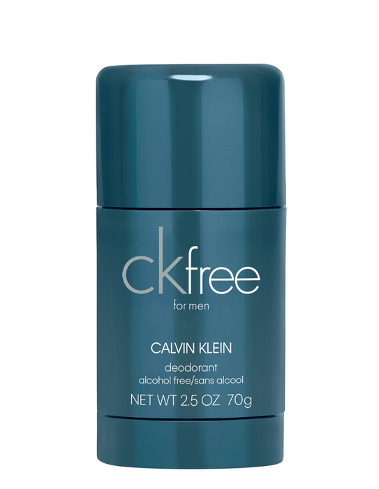 Deodorant stick Calvin Klein CK Free, antiperspirant, fără alcool, pentru bărbați, 70 g