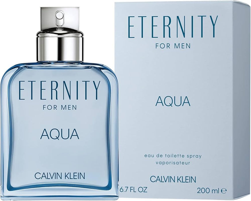 Apă de toaletă Calvin Klein Eternity Aqua, pentru bărbați, 200 ml