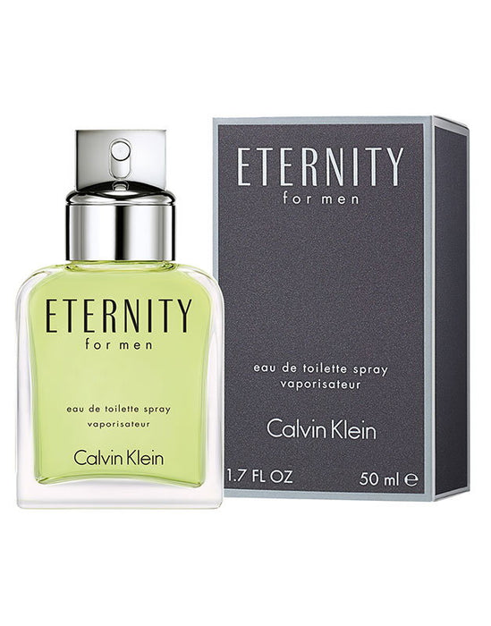 Apă de toaletă Calvin Klein Eternity, pentru bărbați, 50 ml