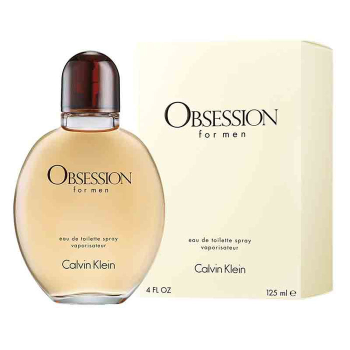 Apă de toaletă Calvin Klein Obsession, pentru bărbați, 125 ml
