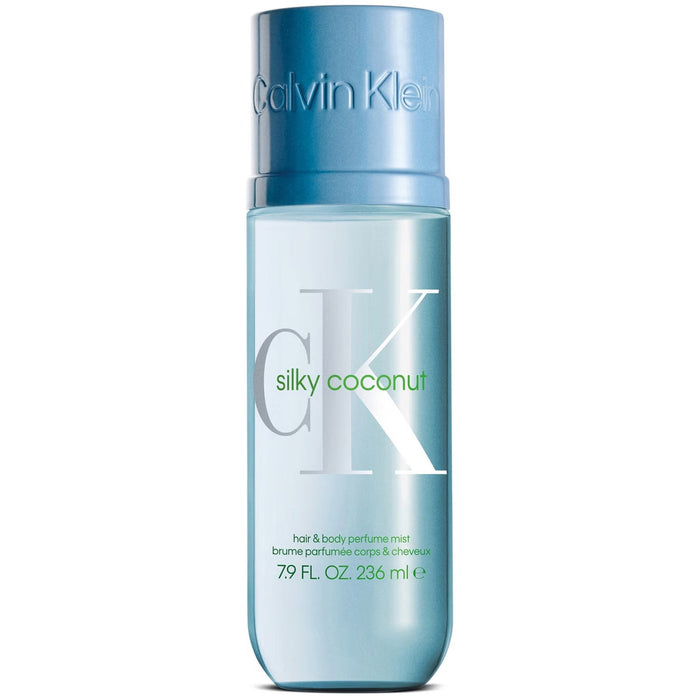 Ceață parfumată pentru păr și corp Calvin Klein Silky Coconut, 236 ml