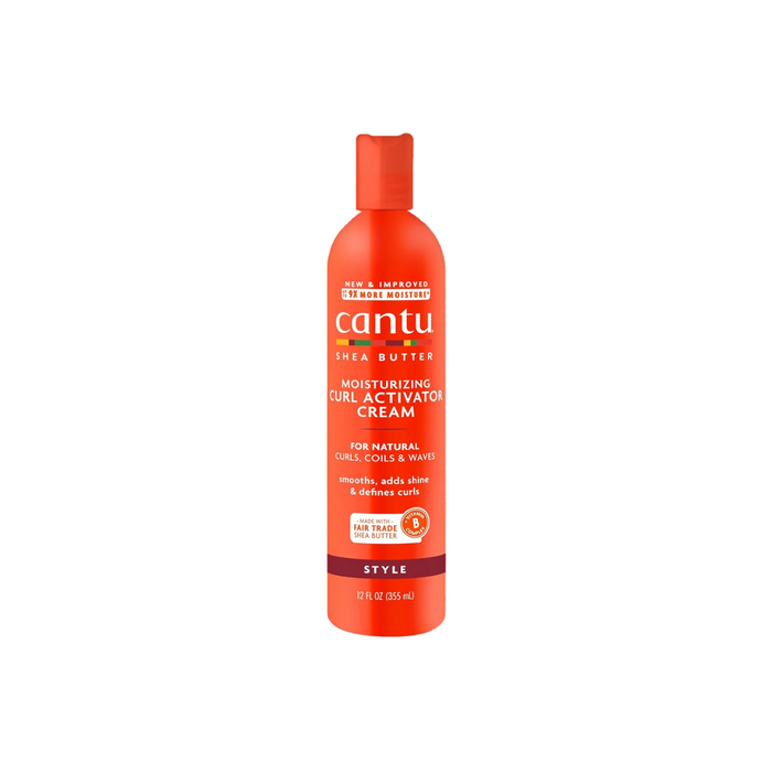 Cremă pentru activarea buclelor Cantu Shea Butter, fără clătire, 355 ml