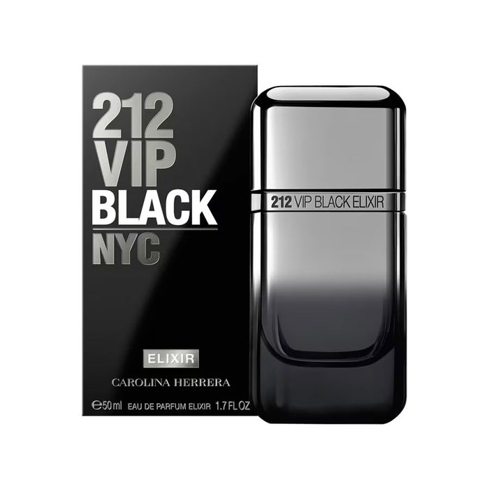 Apă de parfum Carolina Herrera 212 VIP Black Elixir, pentru bărbați, 50 ml